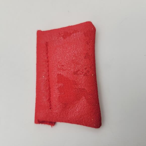 1984 Twice As Nice Fashion Red & White reversible Trench Coat Only #7951 - Picture 4 of 6